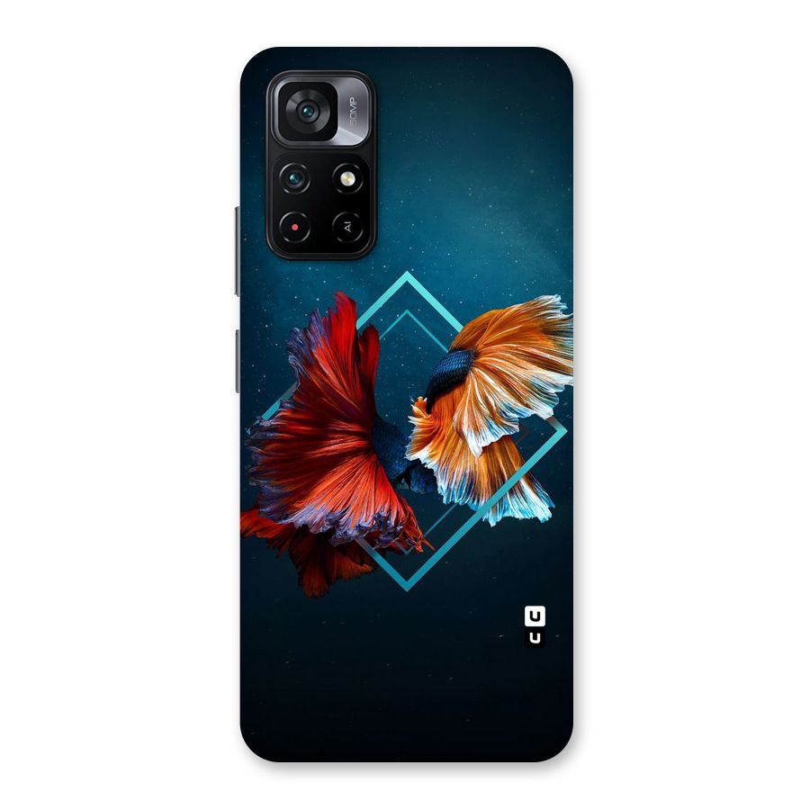 Butterfly Diamond Design Back Case for Poco M4 Pro 5G
