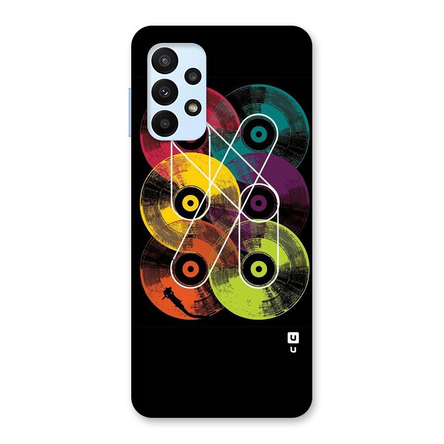 CD Tapes Back Case for Galaxy A23