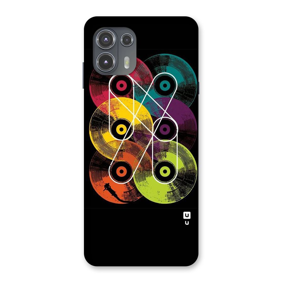 CD Tapes Back Case for Motorola Edge 20 Fusion