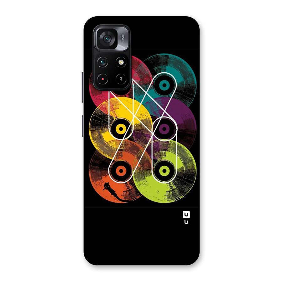 CD Tapes Back Case for Poco M4 Pro 5G