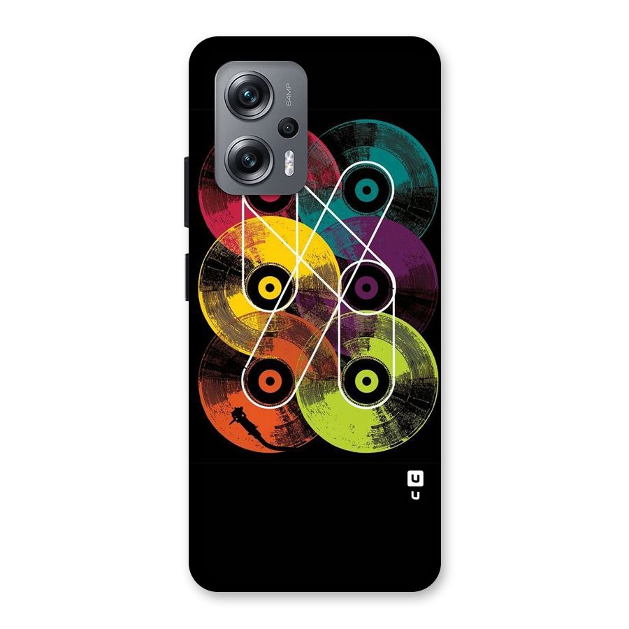 CD Tapes Back Case for Redmi K50i
