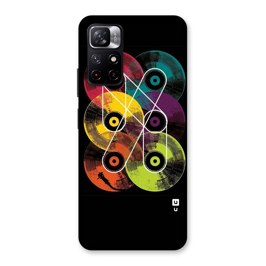 CD Tapes Back Case for Redmi Note 11T 5G