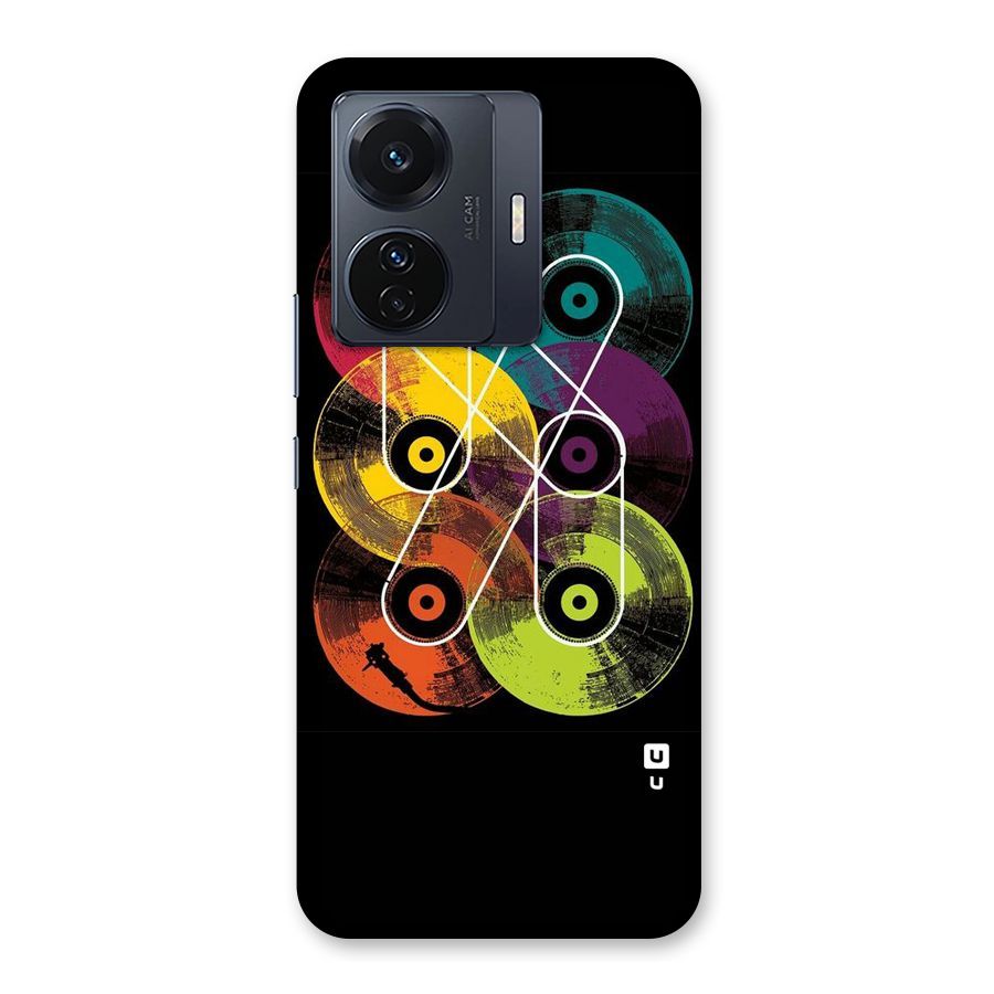CD Tapes Back Case for Vivo T1 Pro