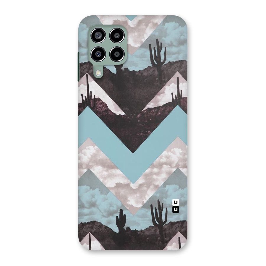Cacutus Zig Zag Pattern Back Case for Galaxy M33