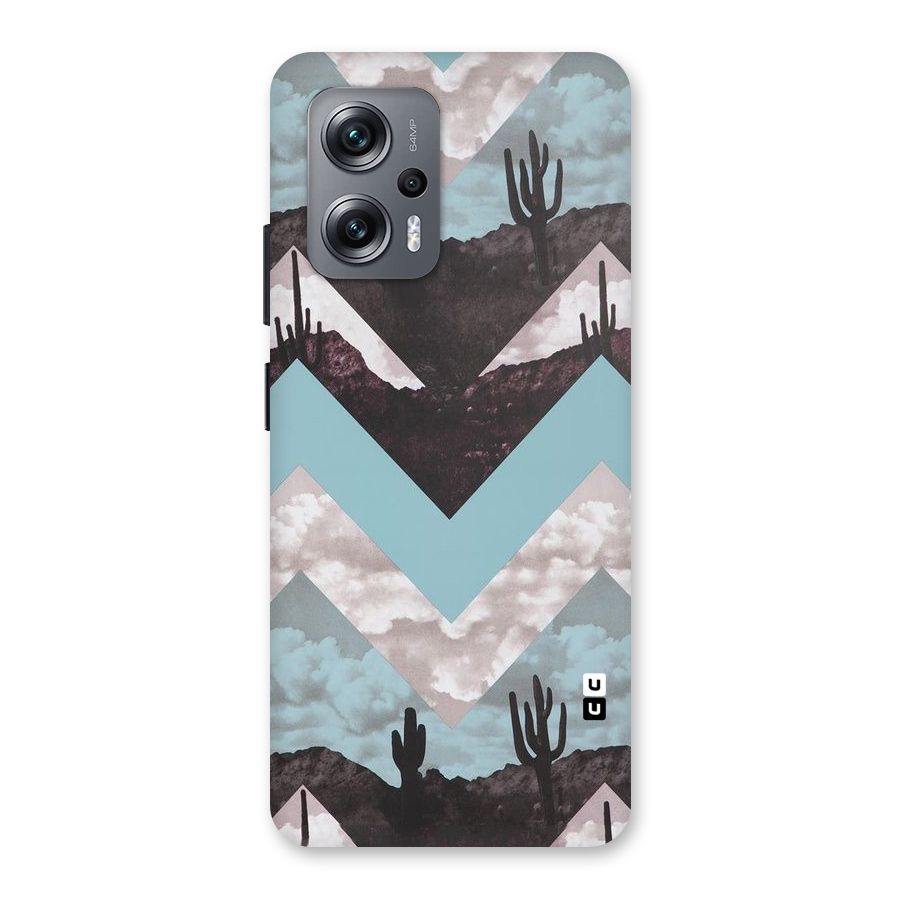 Cacutus Zig Zag Pattern Back Case for Redmi K50i