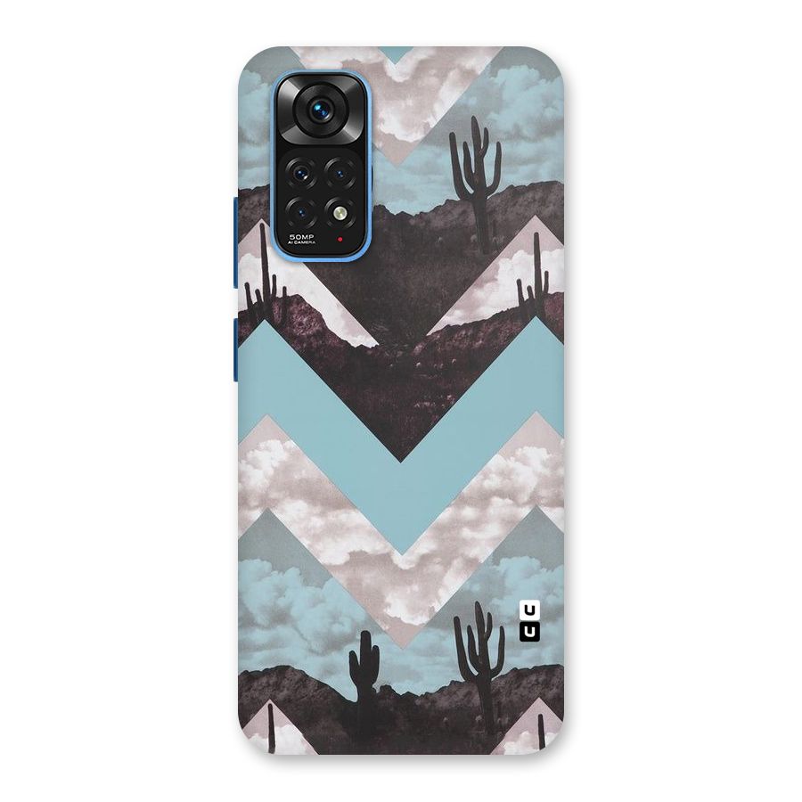 Cacutus Zig Zag Pattern Back Case for Redmi Note 11S