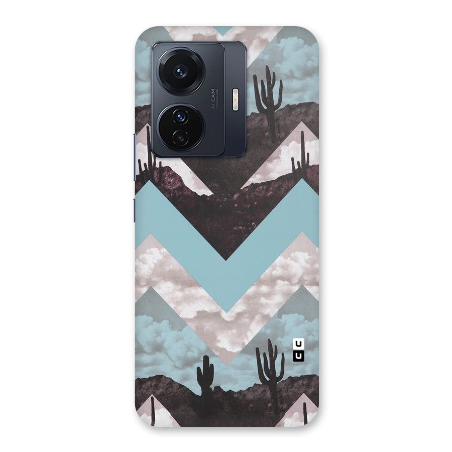 Cacutus Zig Zag Pattern Back Case for Vivo T1 Pro