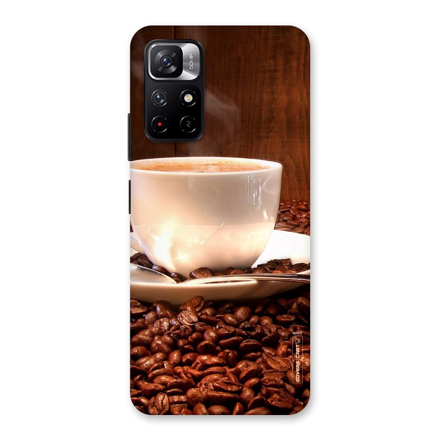 Caffeine Beans Back Case for Redmi Note 11T 5G