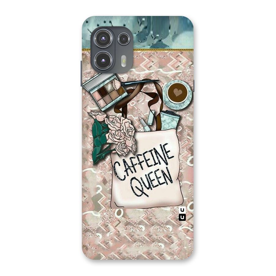 Caffeine Queen Back Case for Motorola Edge 20 Fusion