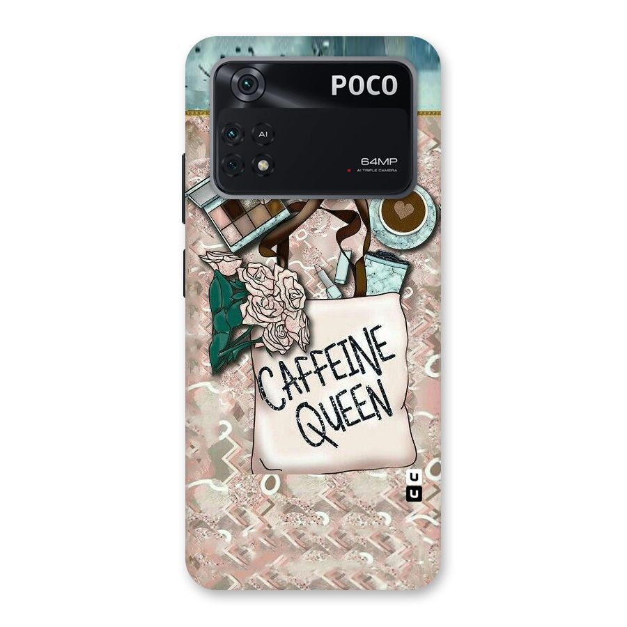 Caffeine Queen Back Case for Poco M4 Pro 4G