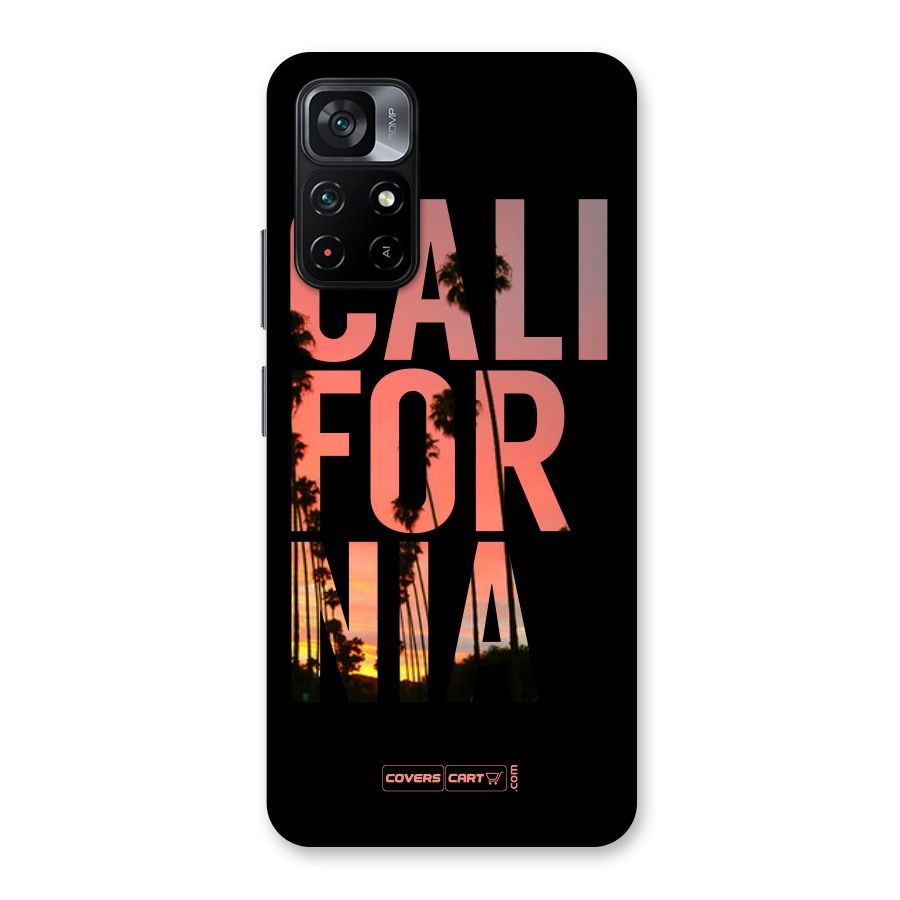 California Back Case for Poco M4 Pro 5G