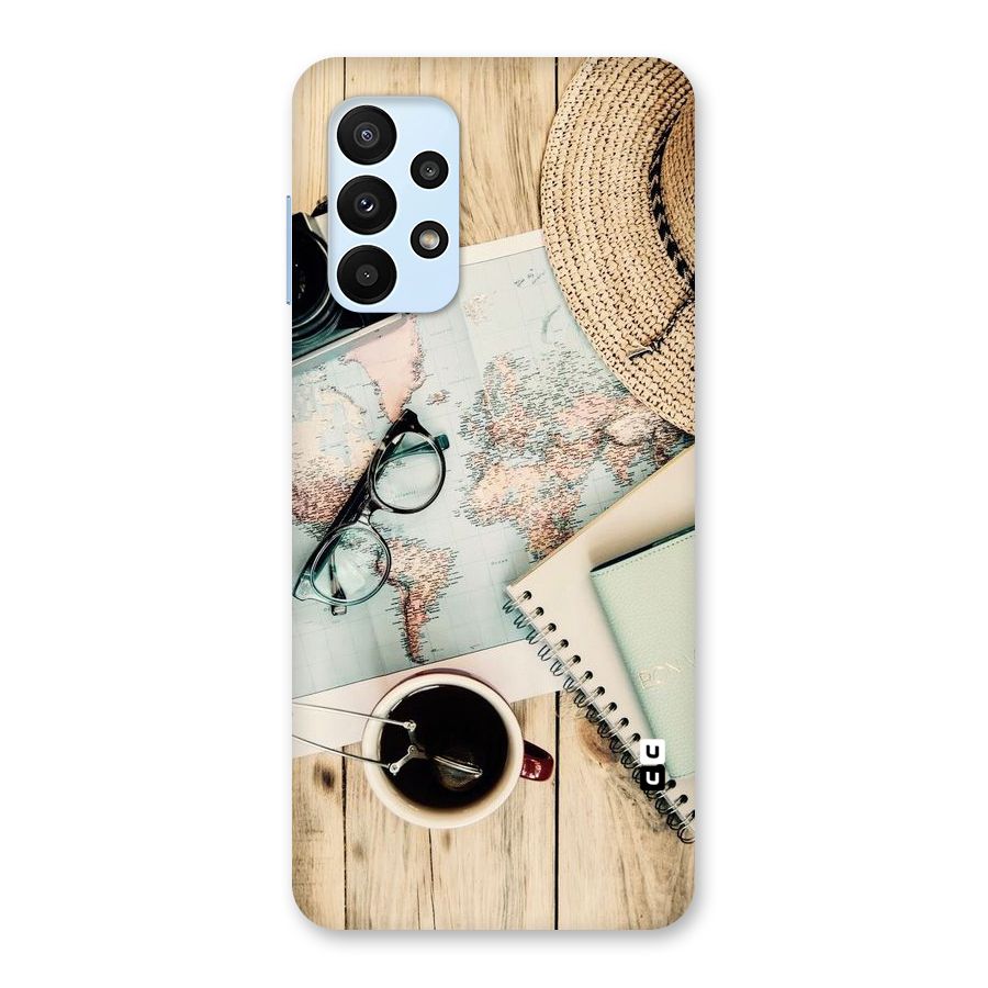 Camera Notebook Back Case for Galaxy A23