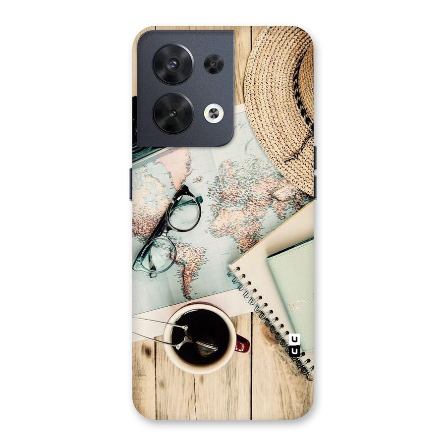 Camera Notebook Back Case for Oppo Reno8 5G