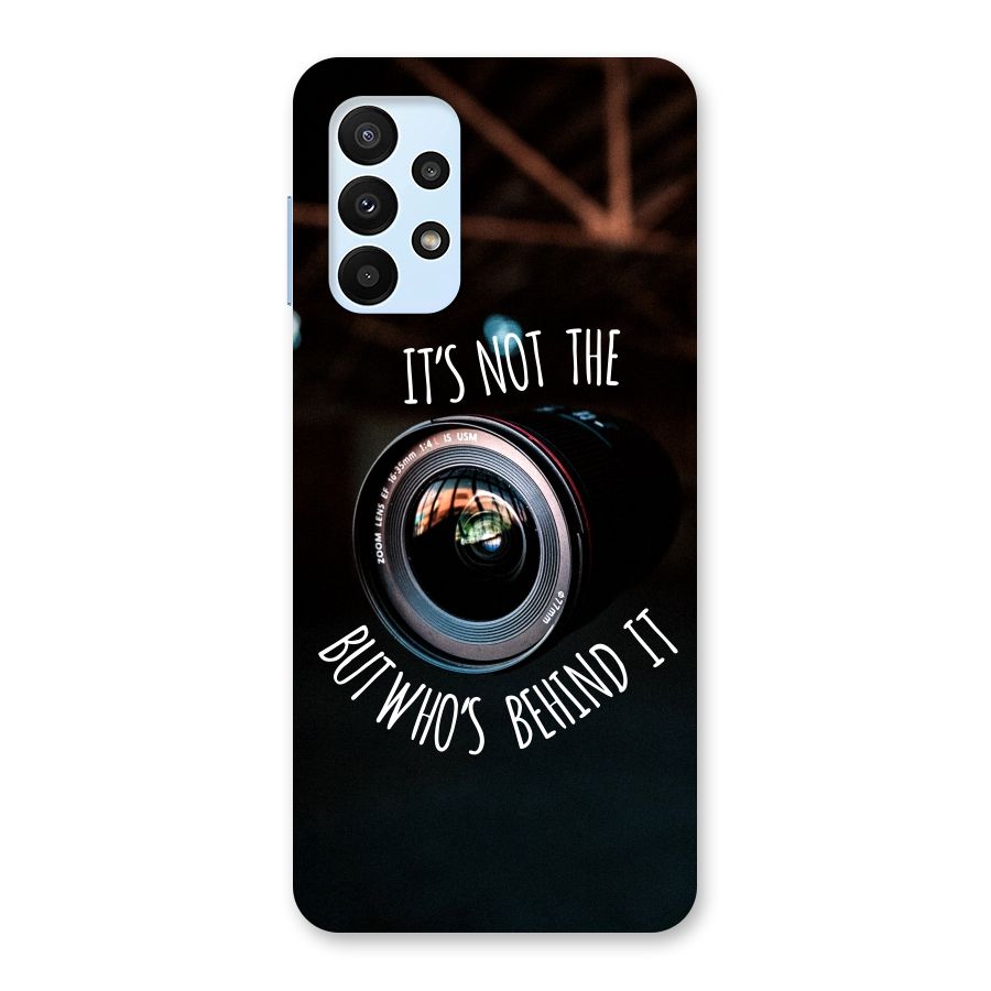 Camera Quote Back Case for Galaxy A23
