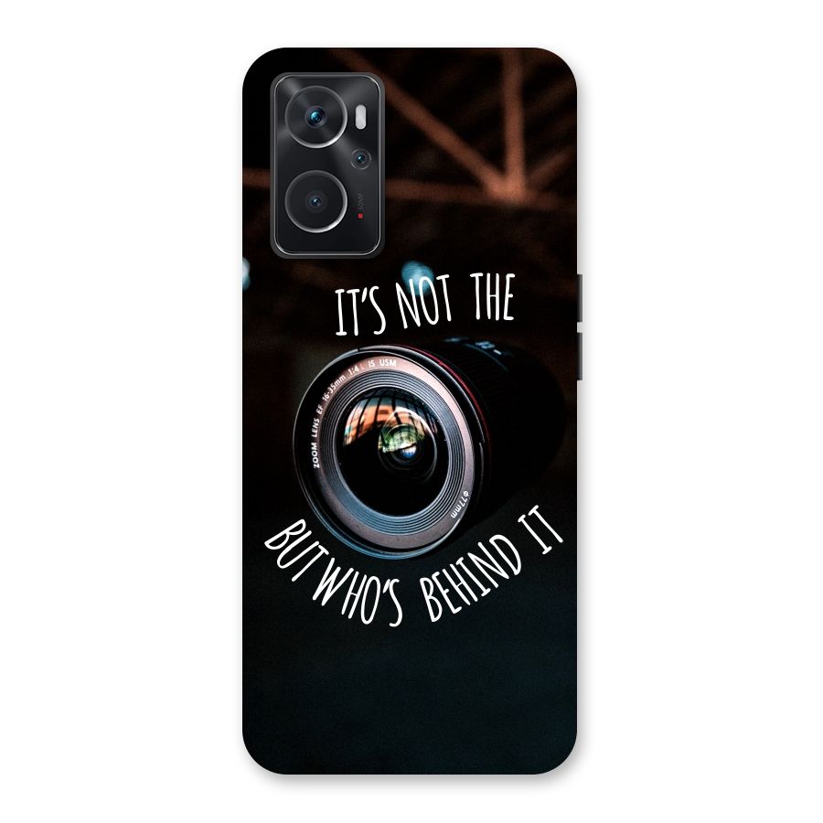 Camera Quote Back Case for Oppo K10 4G