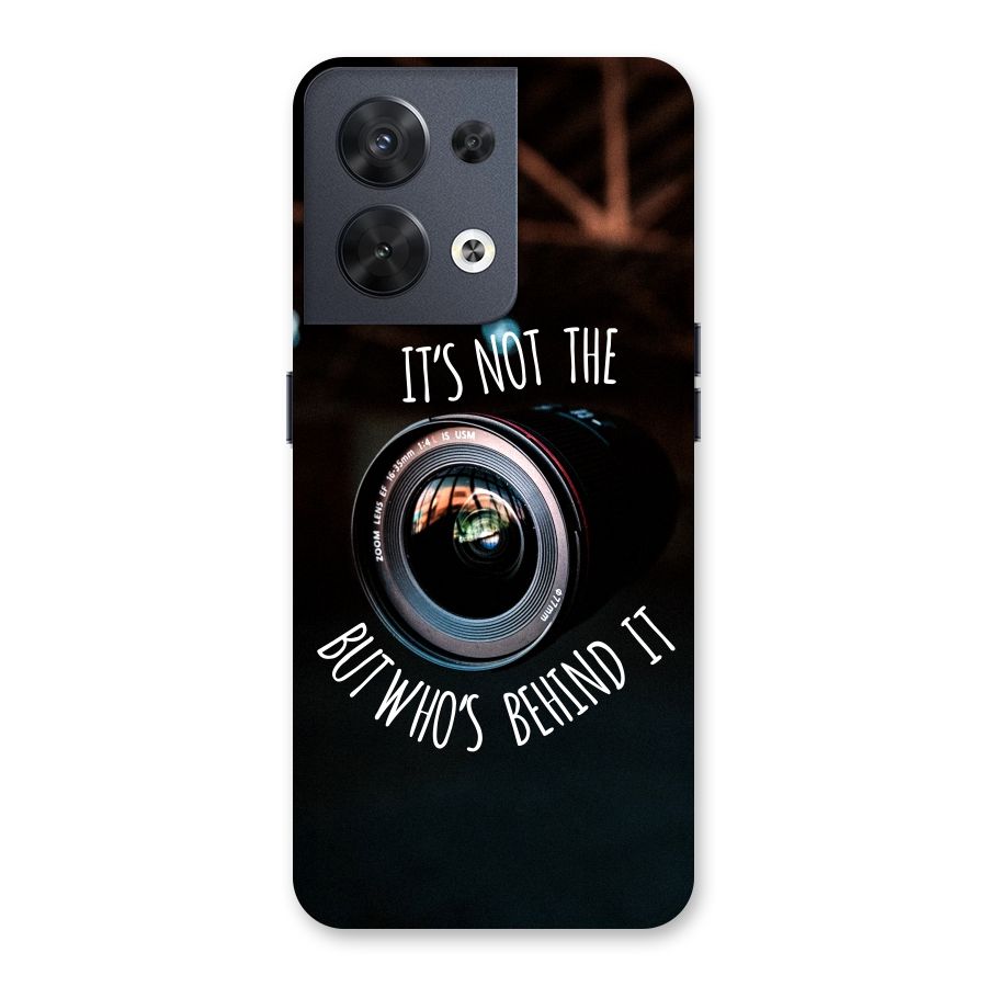 Camera Quote Back Case for Oppo Reno8 5G