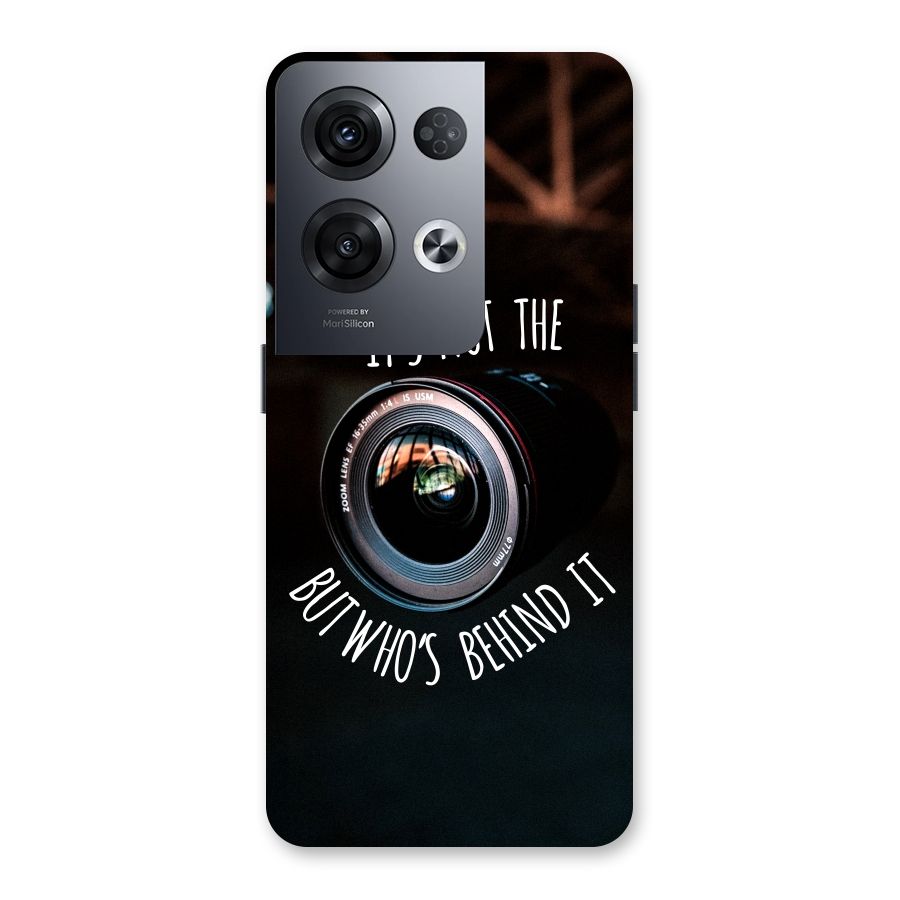 Camera Quote Back Case for Oppo Reno8 Pro 5G