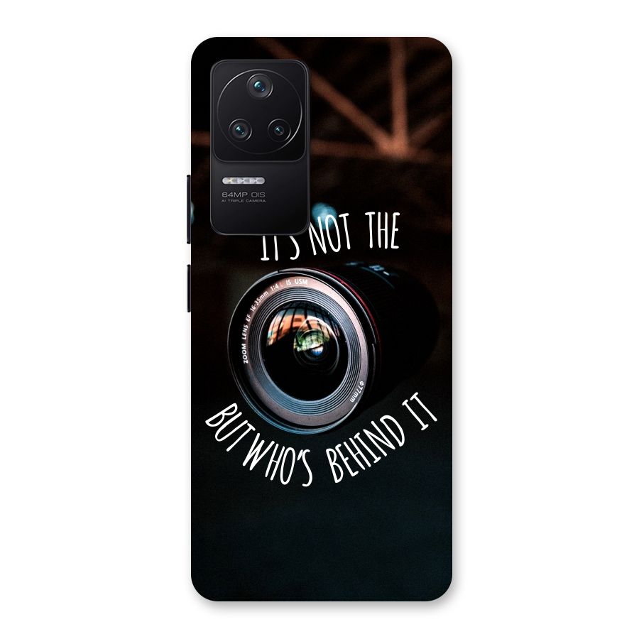 Camera Quote Back Case for Poco F4 5G