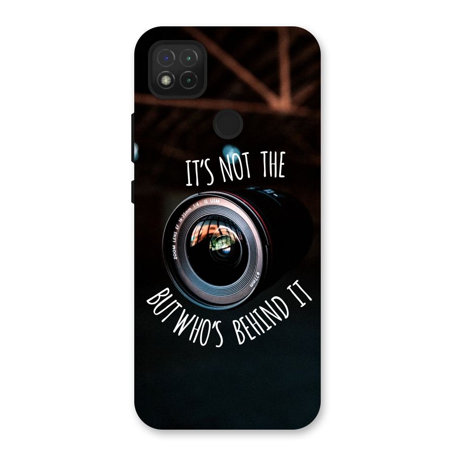 Camera Quote Back Case for Redmi 9 Activ