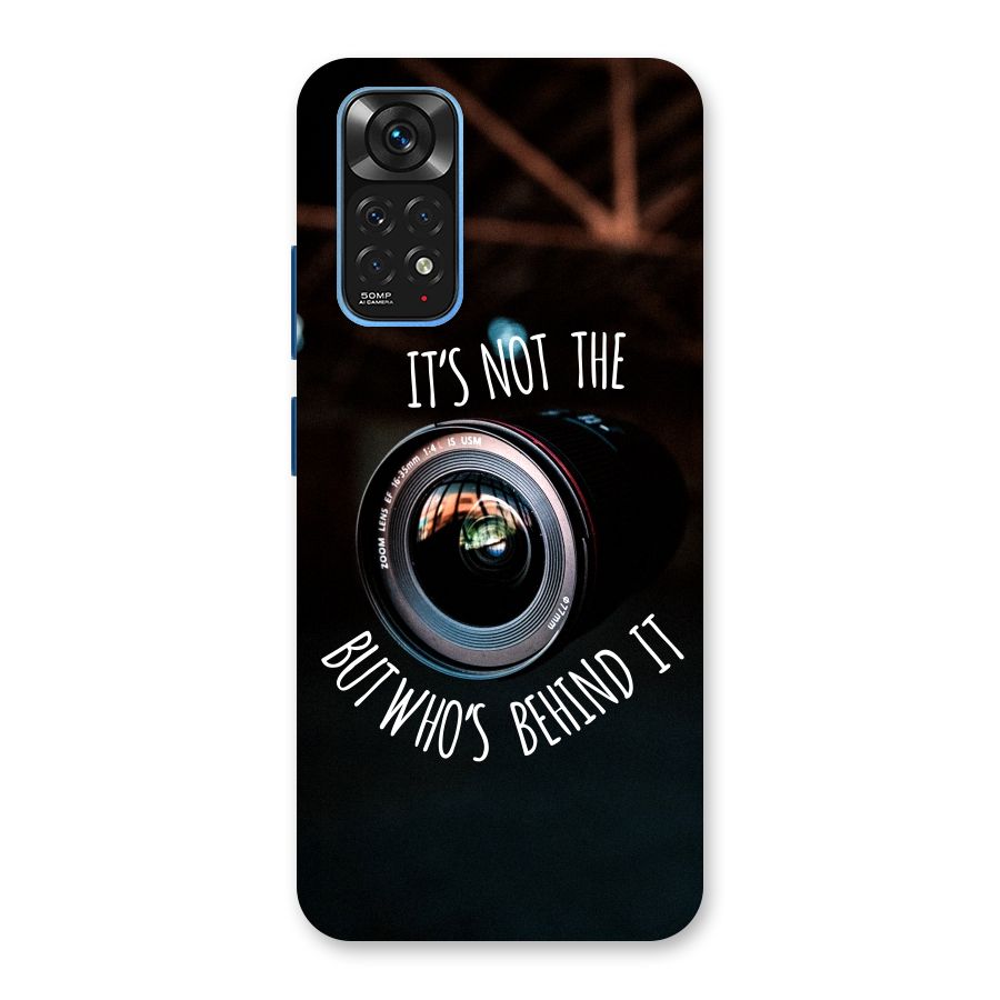 Camera Quote Back Case for Redmi Note 11S