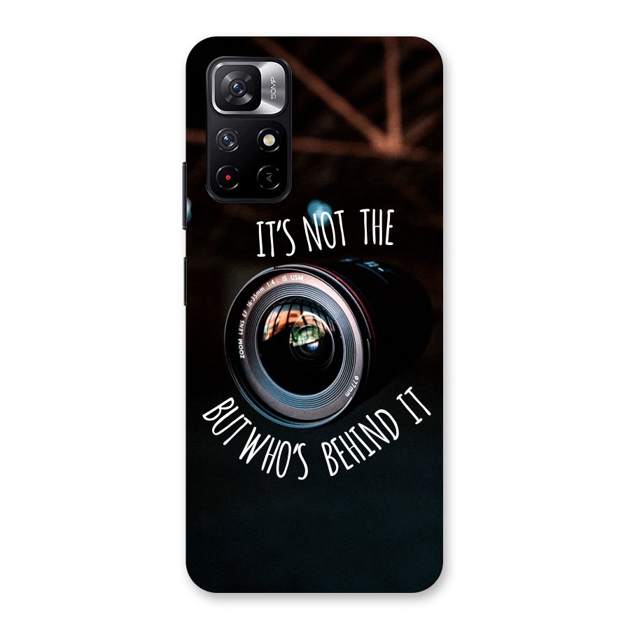 Camera Quote Back Case for Redmi Note 11T 5G