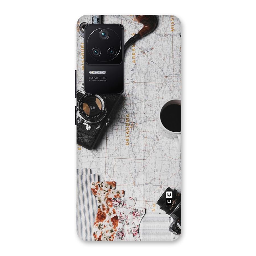 Camera Smoky Pipe Back Case for Poco F4 5G