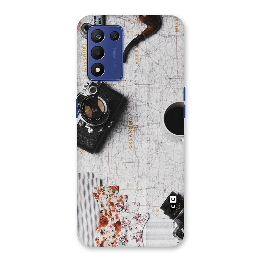 Camera Smoky Pipe Back Case for Realme 9 5G Speed