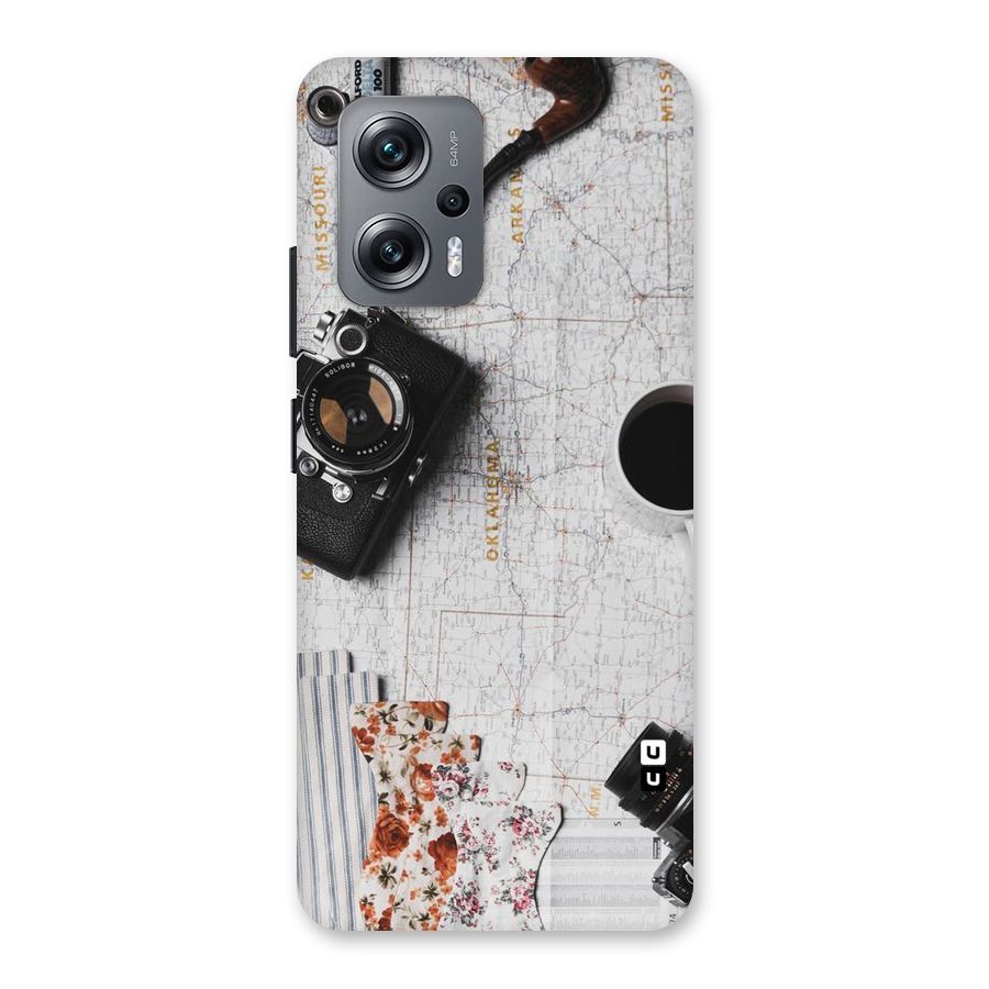Camera Smoky Pipe Back Case for Redmi K50i