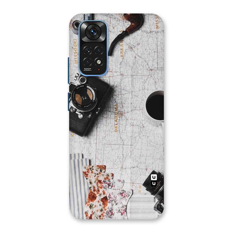 Camera Smoky Pipe Back Case for Redmi Note 11S