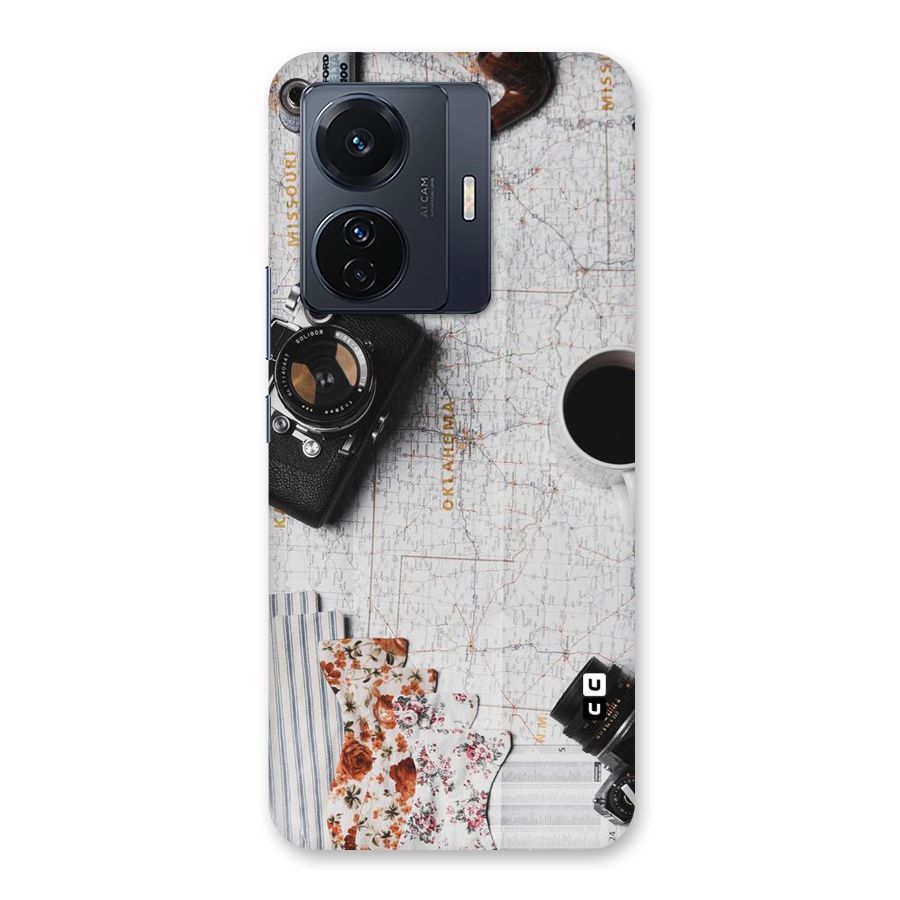 Camera Smoky Pipe Back Case for Vivo T1 Pro