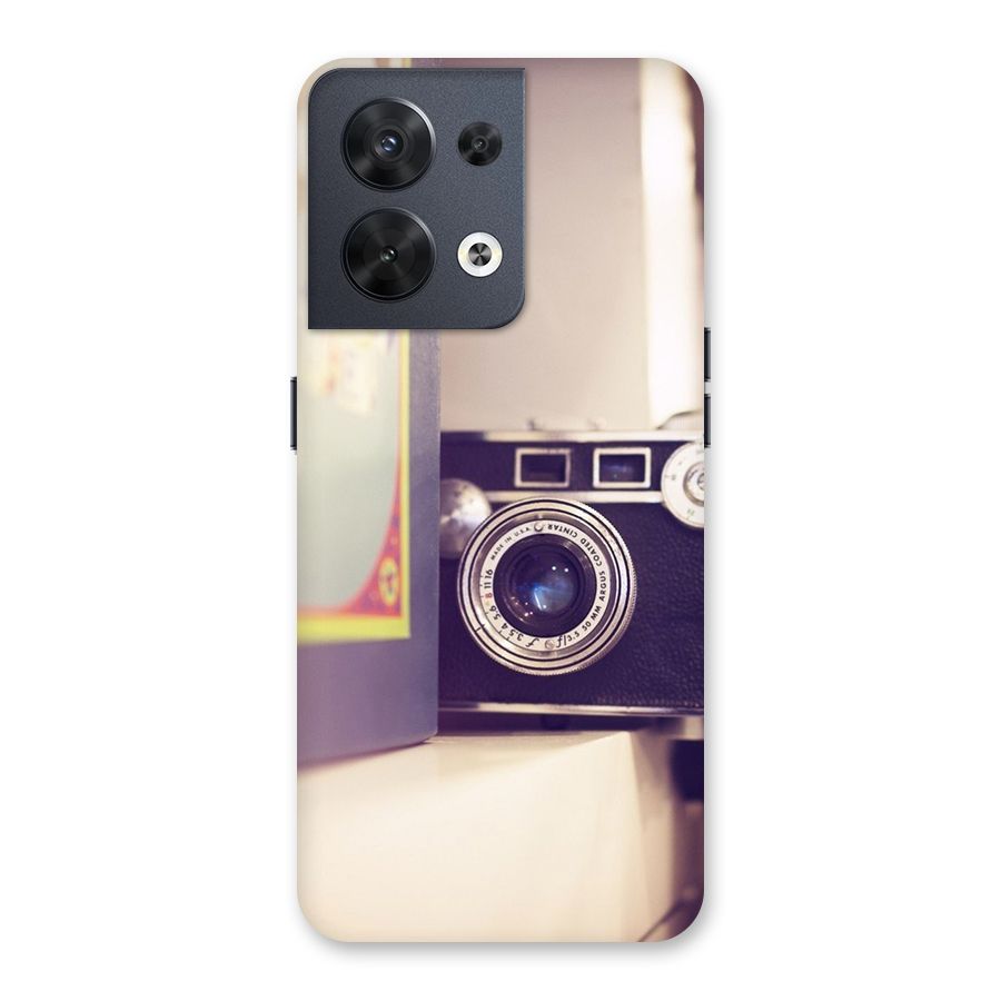 Camera Vintage Pastel Back Case for Oppo Reno8 5G