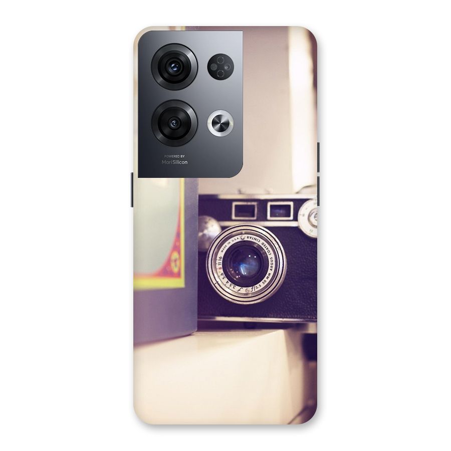 Camera Vintage Pastel Back Case for Oppo Reno8 Pro 5G
