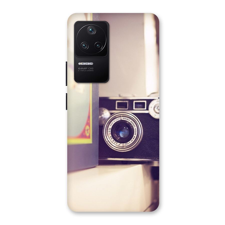 Camera Vintage Pastel Back Case for Poco F4 5G