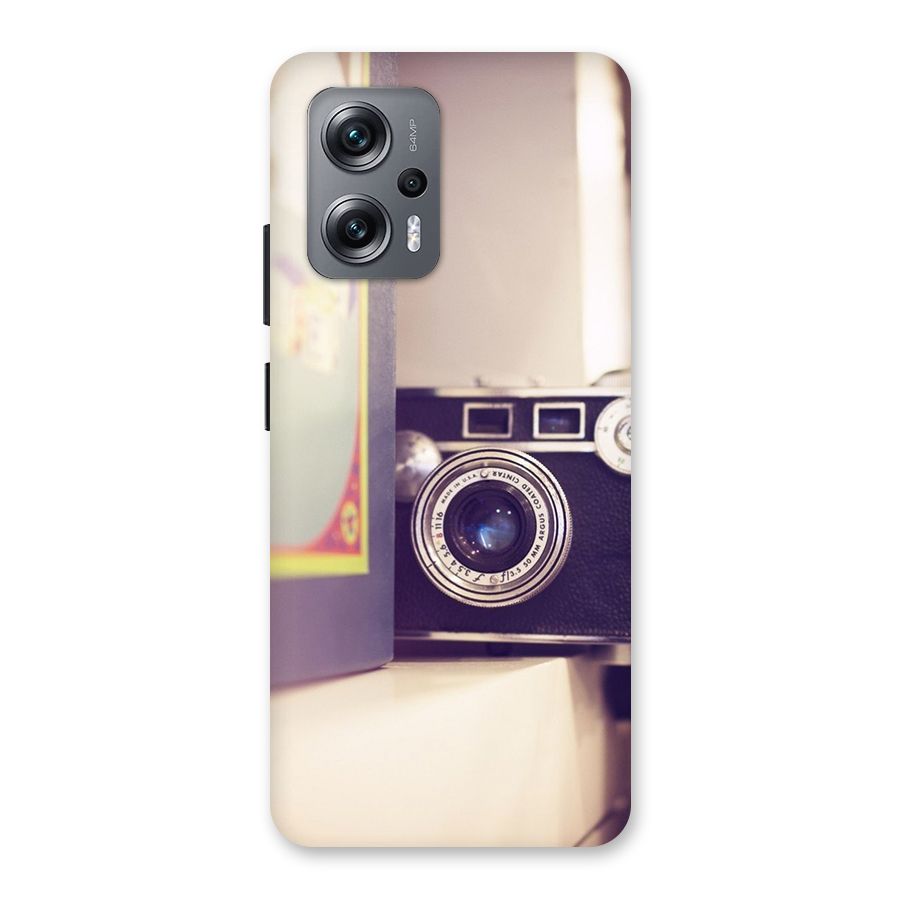Camera Vintage Pastel Back Case for Redmi K50i