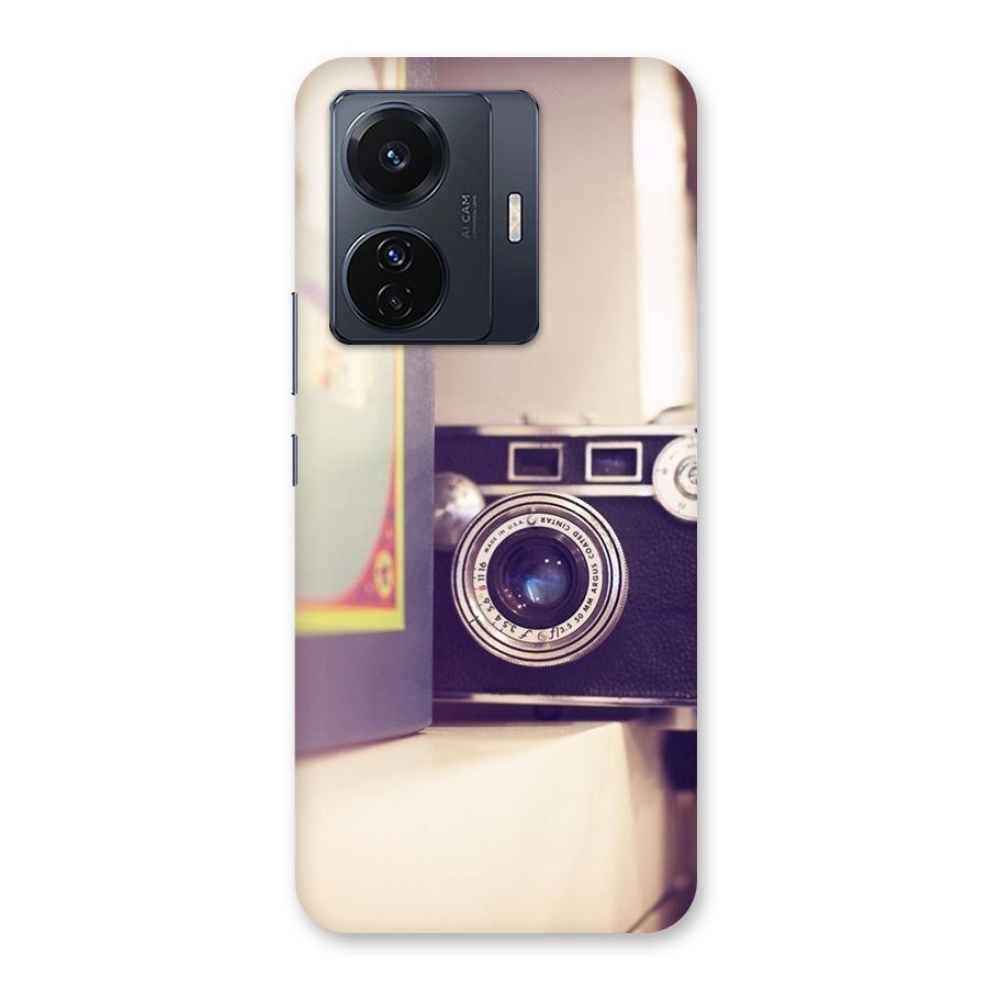 Camera Vintage Pastel Back Case for Vivo T1 Pro