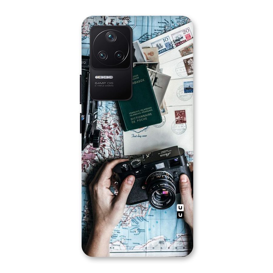 Camera and Postcards Back Case for Poco F4 5G