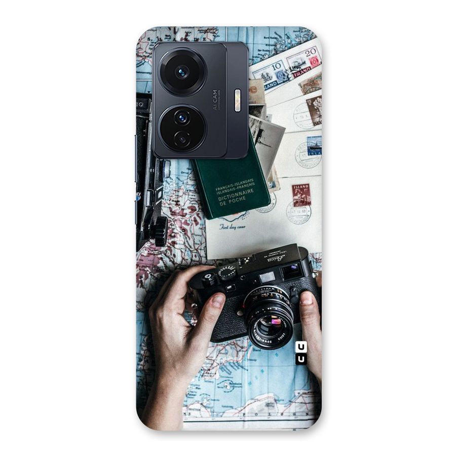 Camera and Postcards Back Case for Vivo T1 Pro