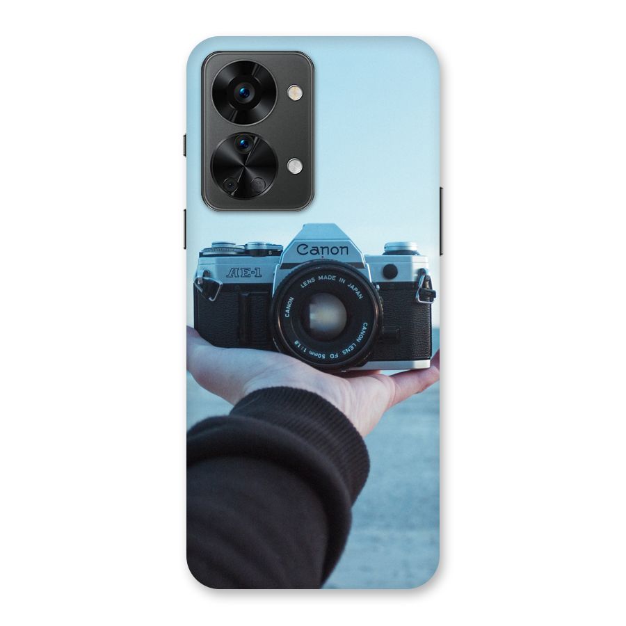 Camera in Hand Back Case for OnePlus Nord 2T