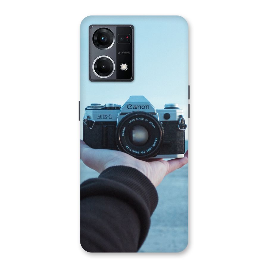 Camera in Hand Glass Back Case for Oppo F21 Pro 5G