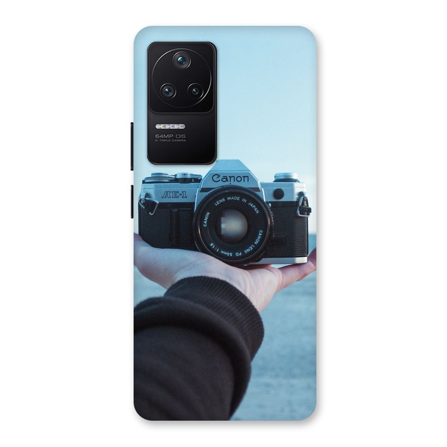 Camera in Hand Back Case for Poco F4 5G