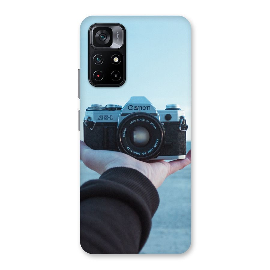 Camera in Hand Back Case for Poco M4 Pro 5G