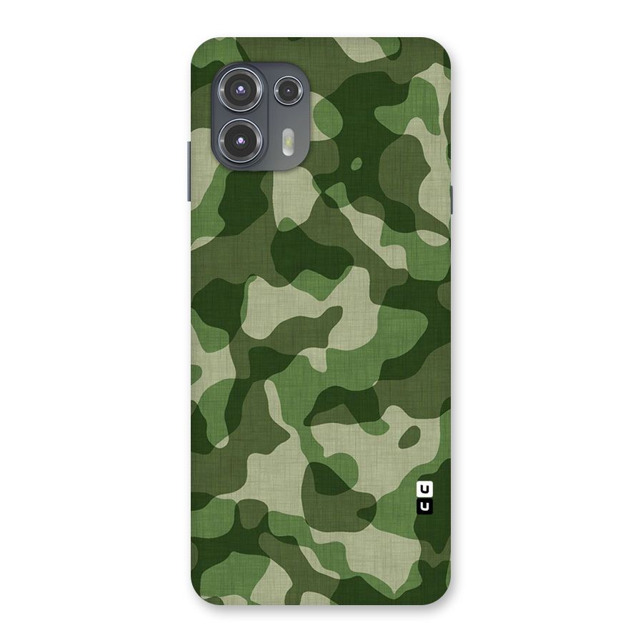 Camouflage Pattern Art Back Case for Motorola Edge 20 Fusion