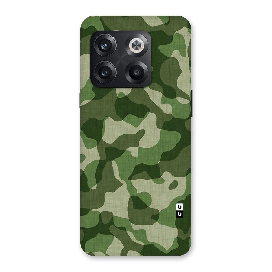 Camouflage Pattern Art Back Case for OnePlus 10T