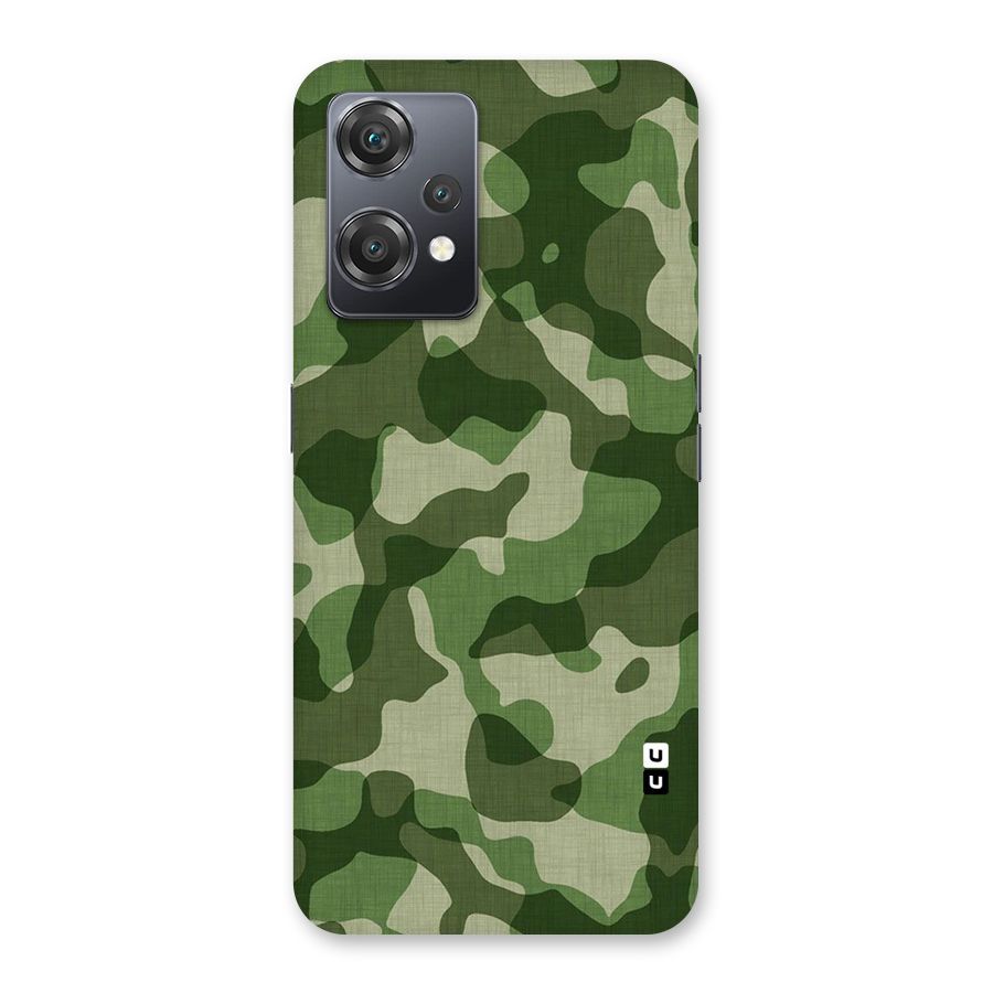 Camouflage Pattern Art Back Case for OnePlus Nord CE 2 Lite 5G