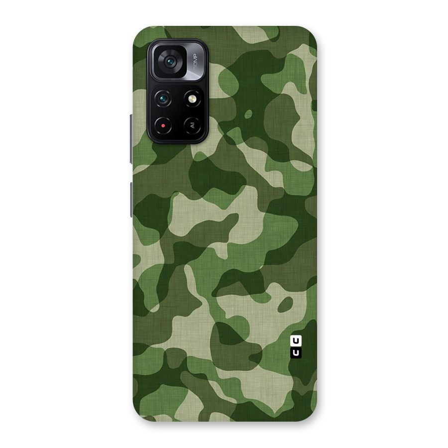 Camouflage Pattern Art Back Case for Poco M4 Pro 5G