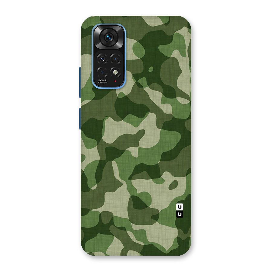 Camouflage Pattern Art Back Case for Redmi Note 11S