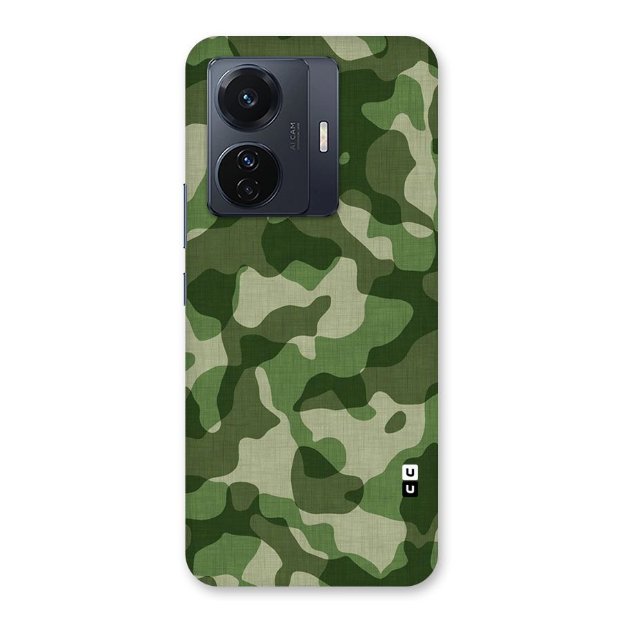 Camouflage Pattern Art Back Case for Vivo T1 Pro