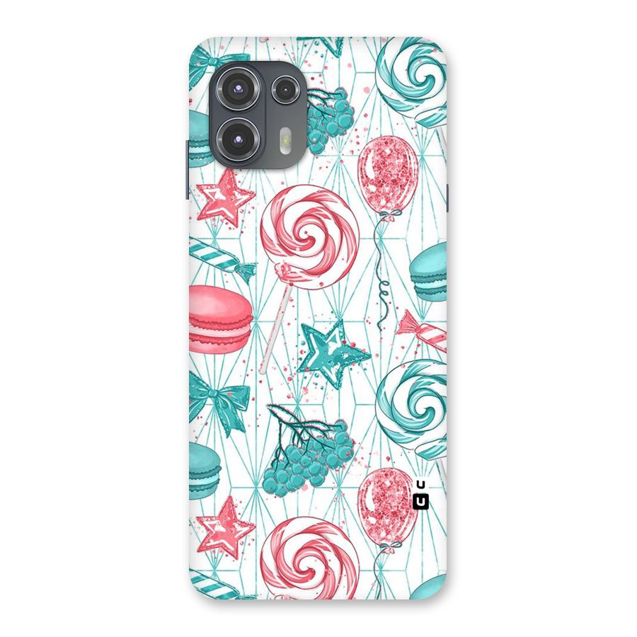 Candies And Macroons Back Case for Motorola Edge 20 Fusion