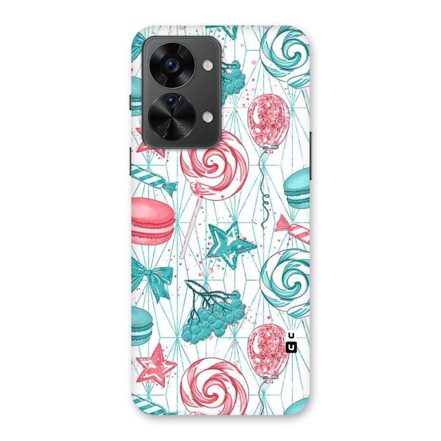 Candies And Macroons Back Case for OnePlus Nord 2T