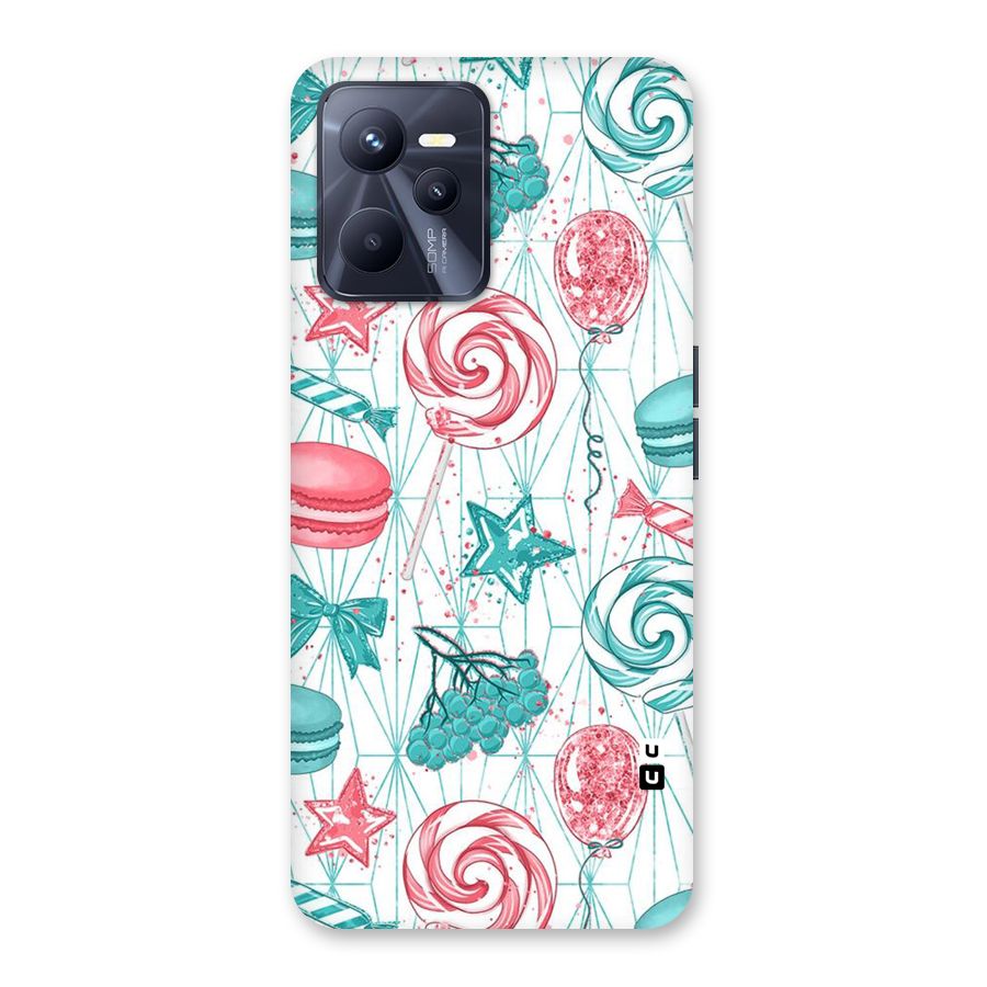 Candies And Macroons Back Case for Realme C35